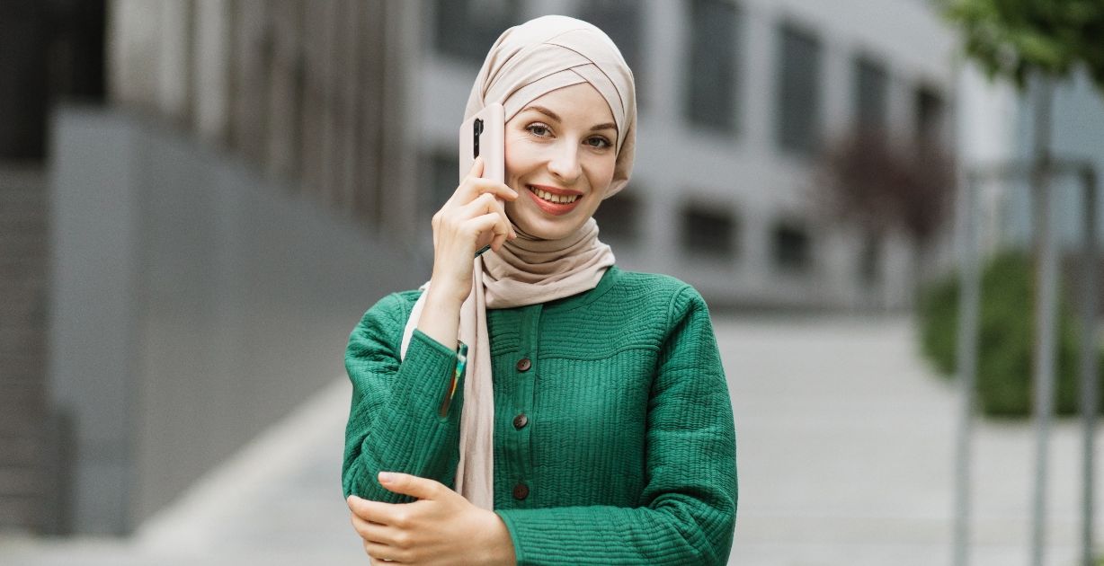 تنسيق اللون الأخضر للمحجبات