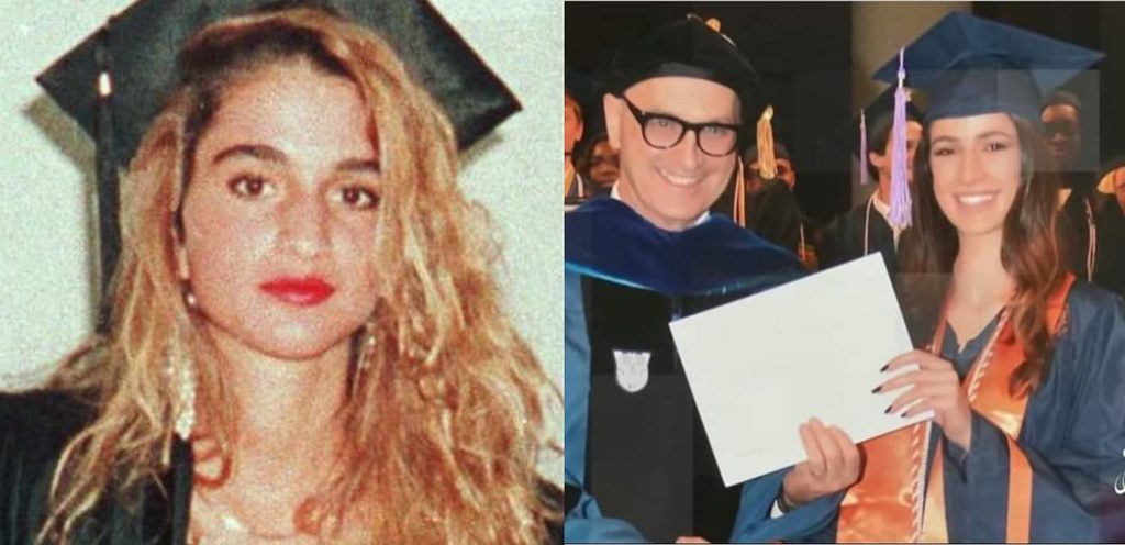 صور الملكة رانيا والأميرة رجوة الحسين في التخرّج