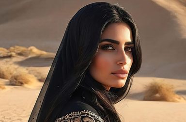 لمياء عبد الله أول عارضة أزياء سعودية من الذكاء الاصطناعي، فشاهدي صورها!