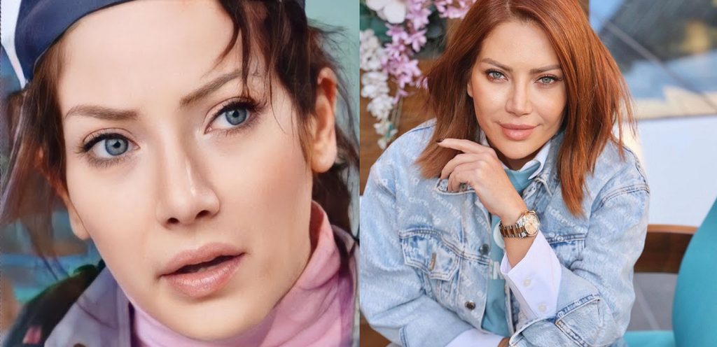 مصدر الصورة: الحساب الرسمي لسلافة معمار على انستغرام ومن مشاهد المسلسل.