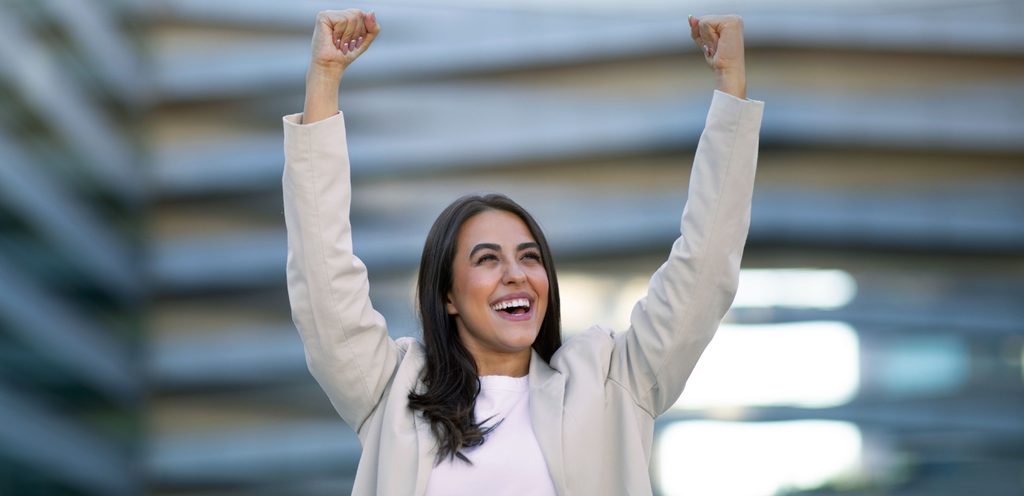 امرأة ناجحة