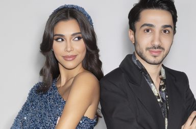 خبير الموضة عمر عبد الغني مع ملكة جمال لبنان 2022 ياسمينة زيتون