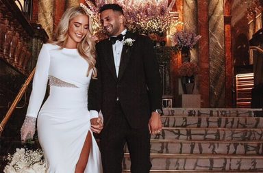 الزواج الثالث لرياض محرز وتايلور وارد على الطريقة الجزائرية