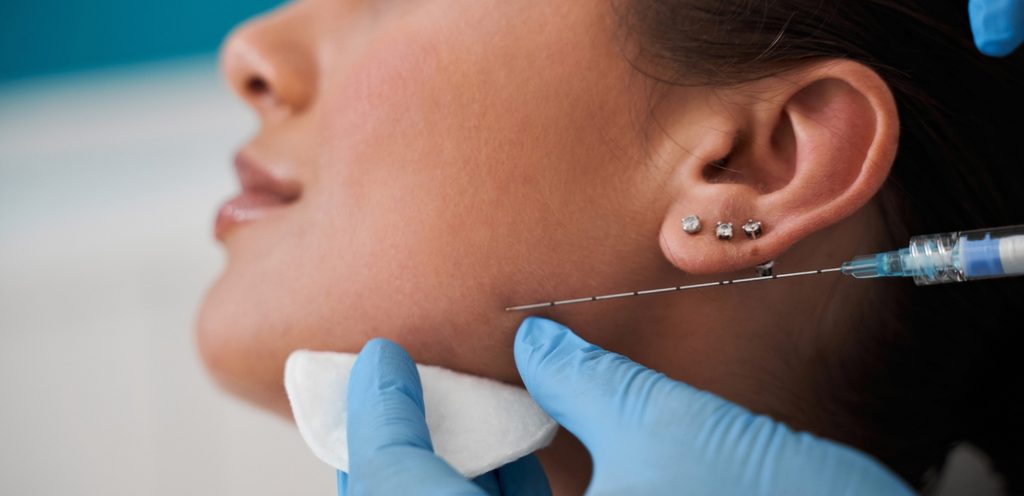 حقن البوتوكس للخدود