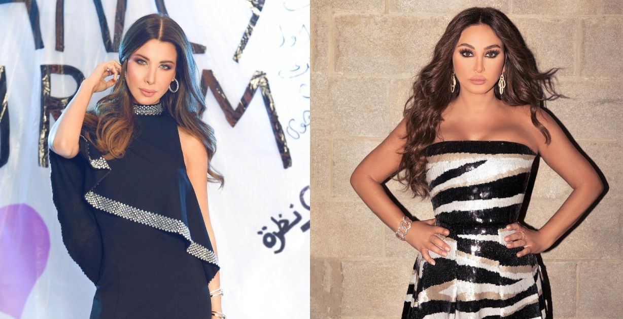 نانسي عجرم وإليسا تتألقان في حفل زفاف عبير الراجحي