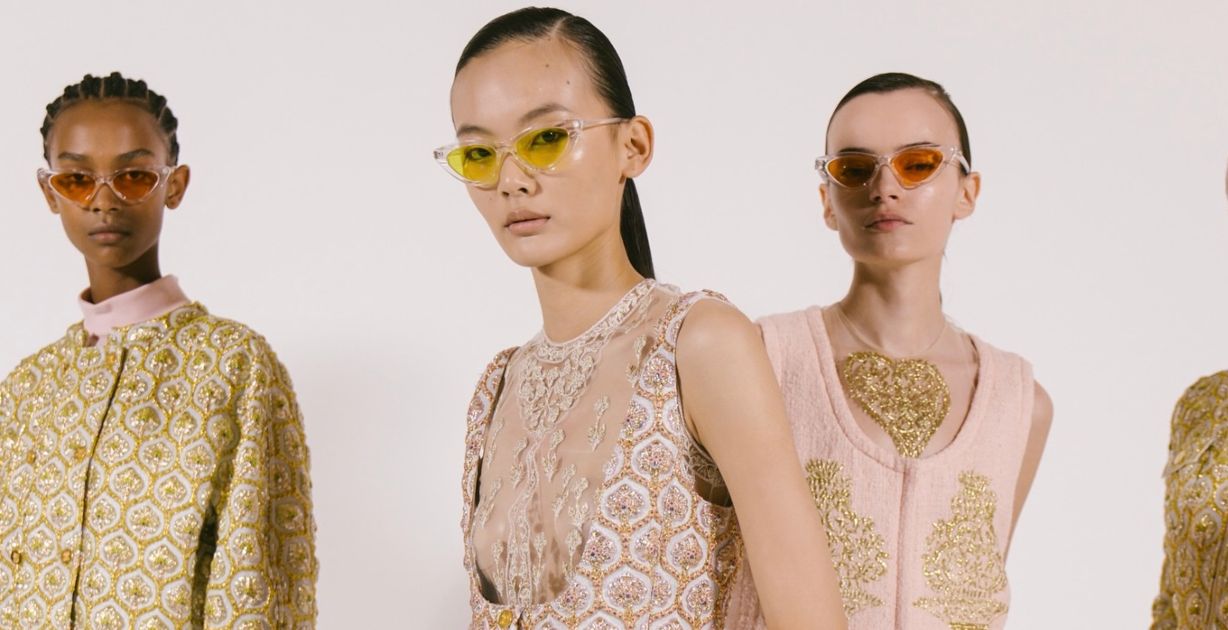 أسبوع الموضة في باريس- الصورة من انستغرام Giambattista Valli Paris الرسمي