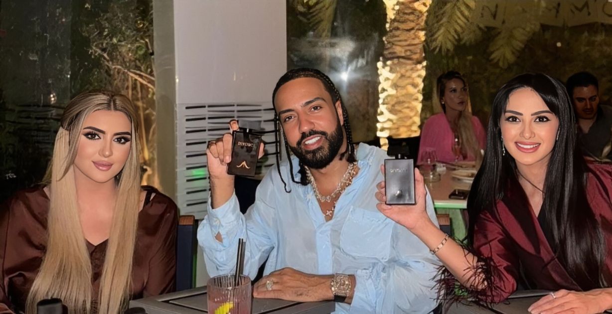 عطر الشيخة مهرة نجم اللقاء مع فرنش مونتانا في دبي