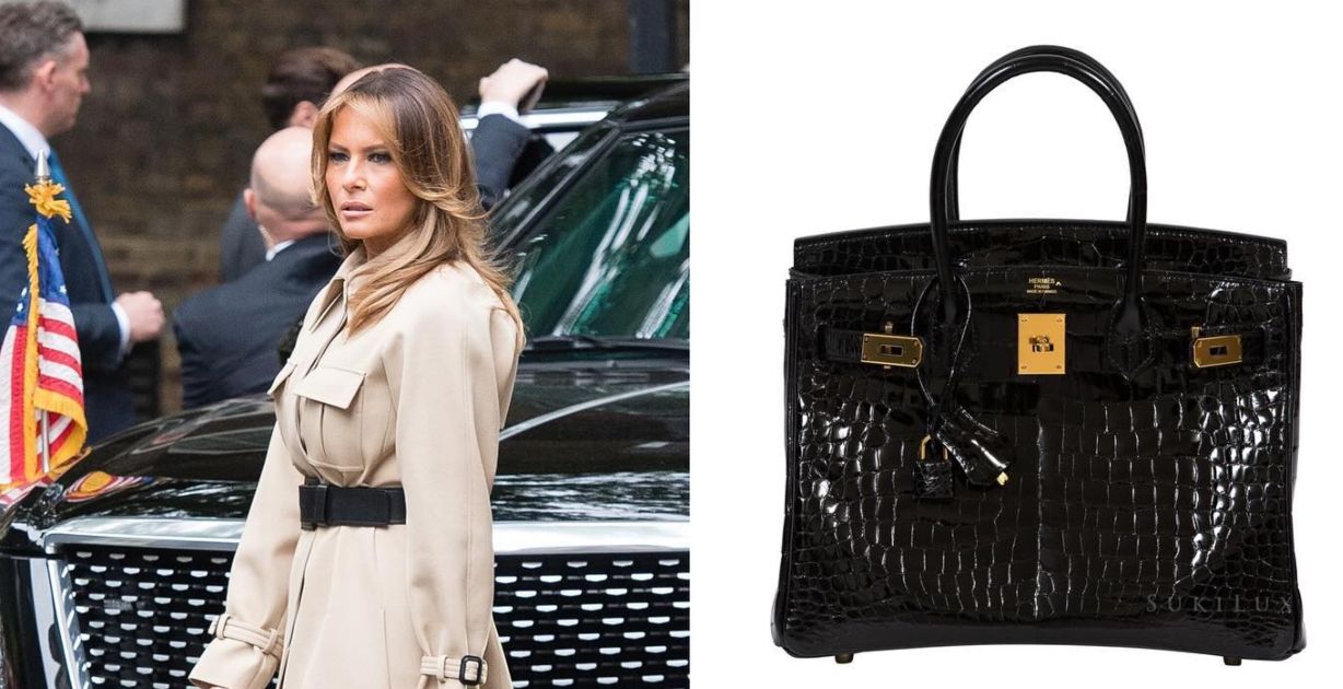 مصدر الصورة انستغرام Melania Trump's Closet