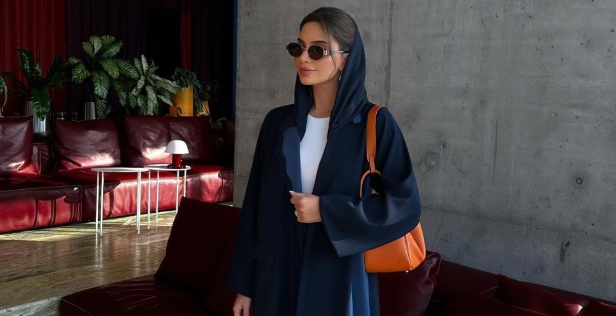 عبايات شتوية. الصورة من حساب فاطمة حسام على انستغرام @fatmaa