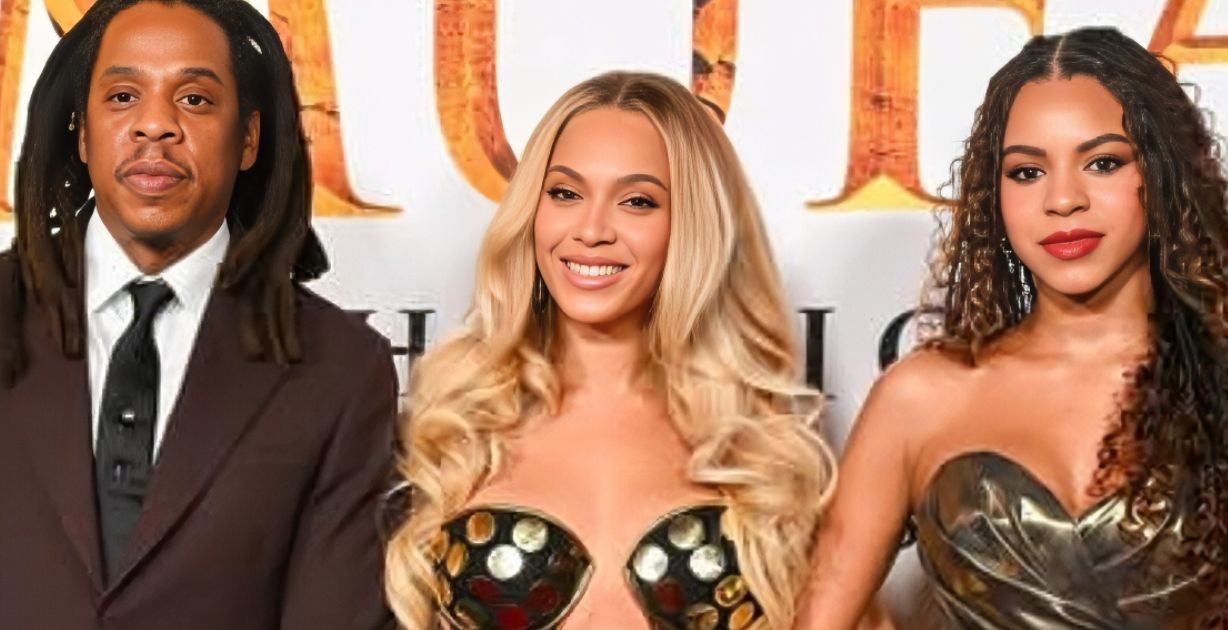 جاي زي وبيونسيه يساندان بلو آيفي في عرض فيلم Mufasa
