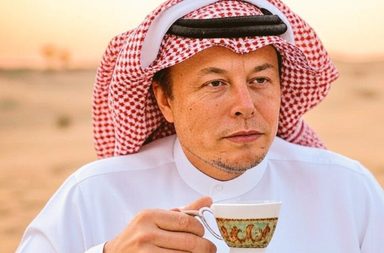 صورة إيلون ماسك بالزيّ السعودي تجتاح منصات التواصل الاجتماعي فما قصتها!؟