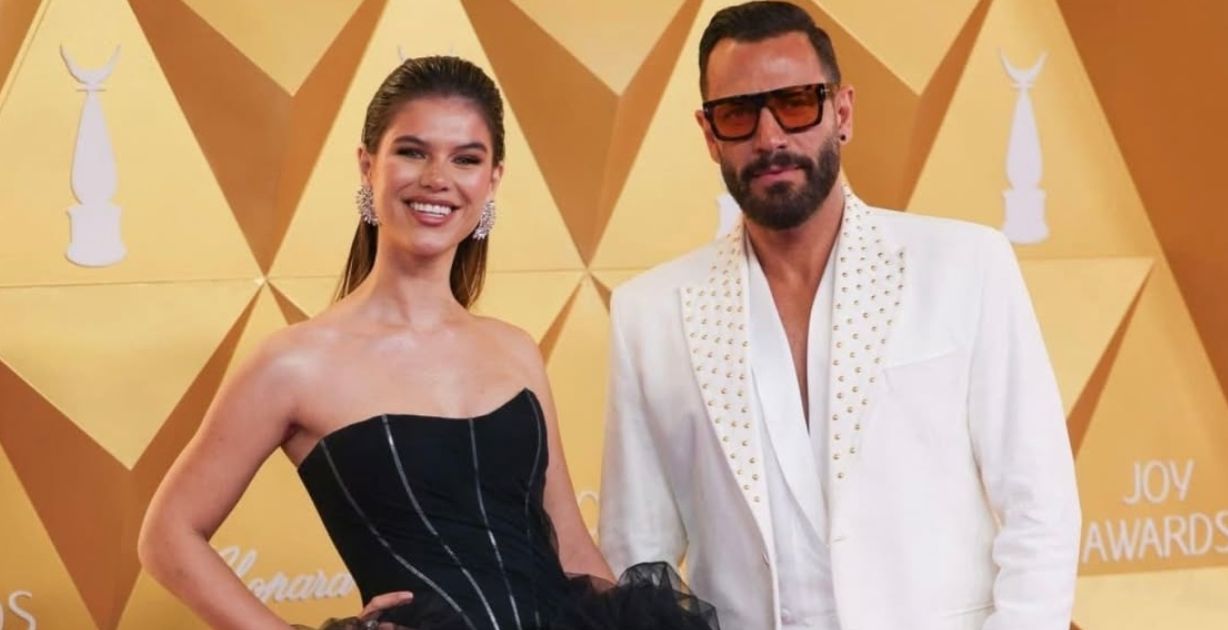 تفاصيل حصرية عن إطلالة نيكولا معوض من Maison Gamil في Joy Awards