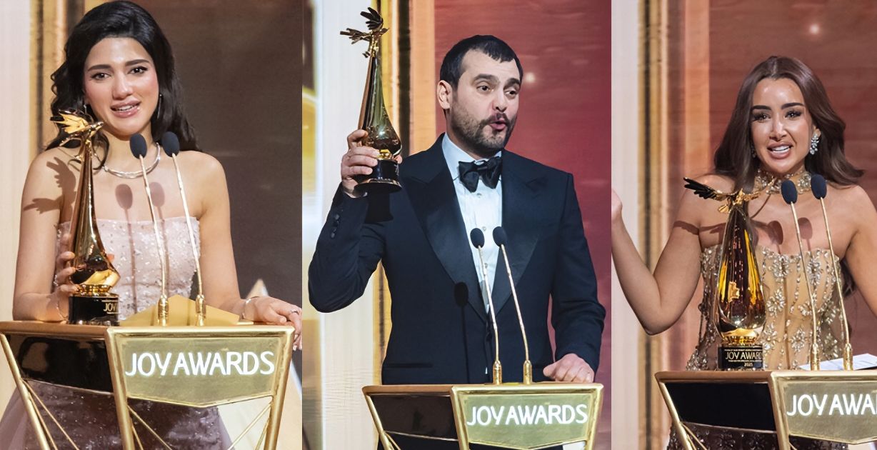قائمة النجوم المتوّجين بجوائز صُناع الترفيه Joy Awards 2025