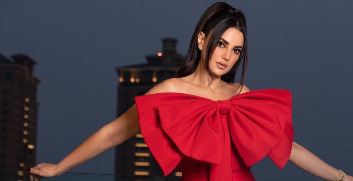 درة زروق تحتفل بيوم الحب في دبي