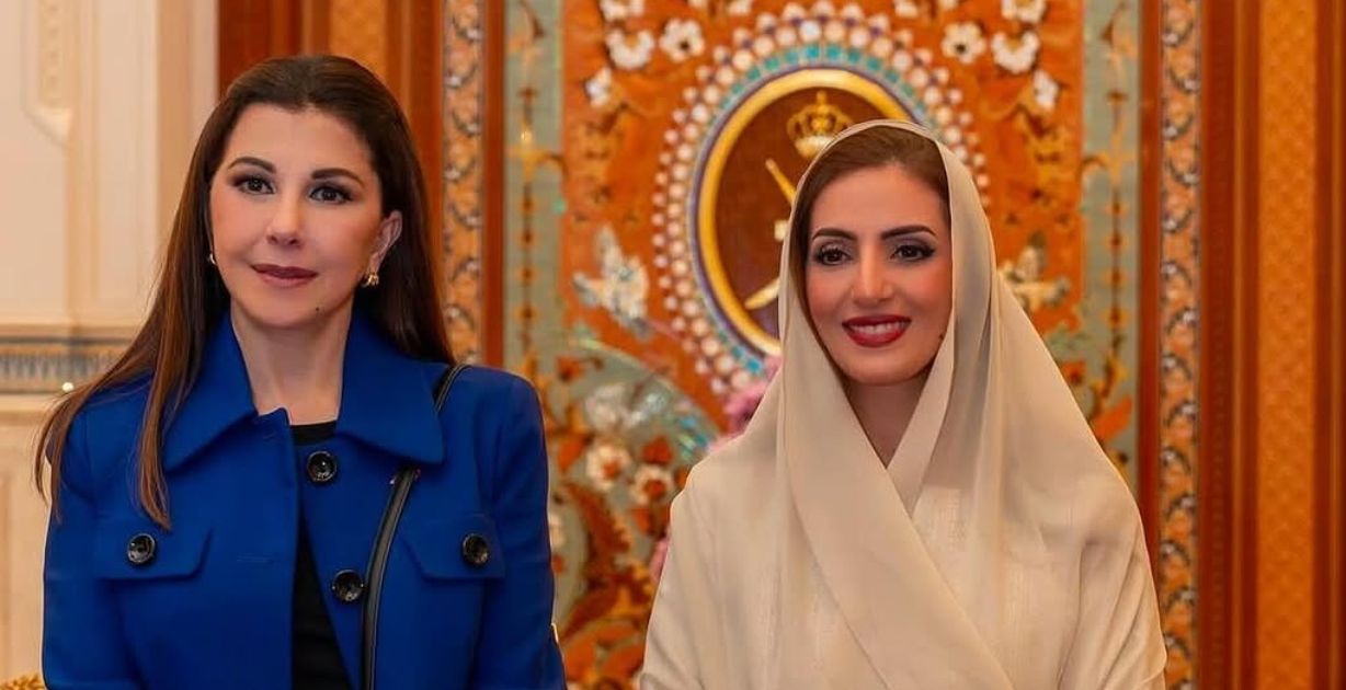 ماجدة الرومي تلتقي السيدة الجليلة في عمان بعد حفلاتها الناجحة