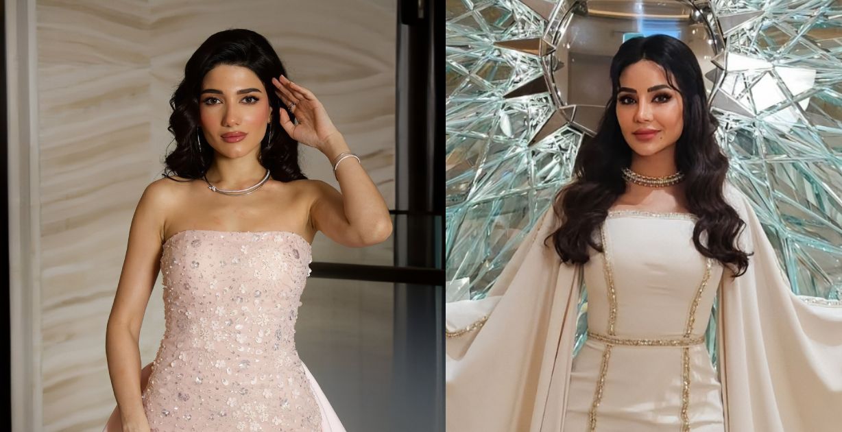 لجين عمران ونارين بيوتي بذات الفسان في العيد فعلى من كان الفستان أجمل!؟