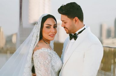 تداول واسع لصور زفاف نجم "ستار أكاديمي" محمد شاهين والمنتجة الإماراتية رشا الظنحاني