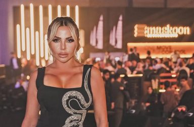 رزان مغربي في المستشفى بعد سقوط السقف على رأسها وهي تحيي حفلًا غنائيًا