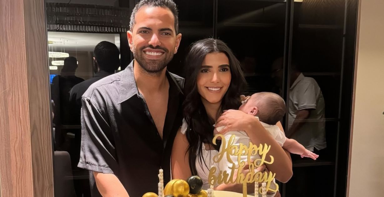 رضيع ريم سامي يدخل العناية المركّزة بعد إصابته في حادث تصادم