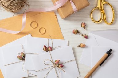 أشكال تصاميم متنوعة لكرت دعوة زفاف اختاري منها ما يناسبكِ!