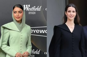 يارا النملة تتألق بنفس فستان الأميرة رجوة مضيفة لمستها الخاصة في عرض المصممة منى الشبل