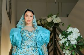 العروس هيا كرزون تخطف الأنظار في حفل زفاف أسطوري في دبي