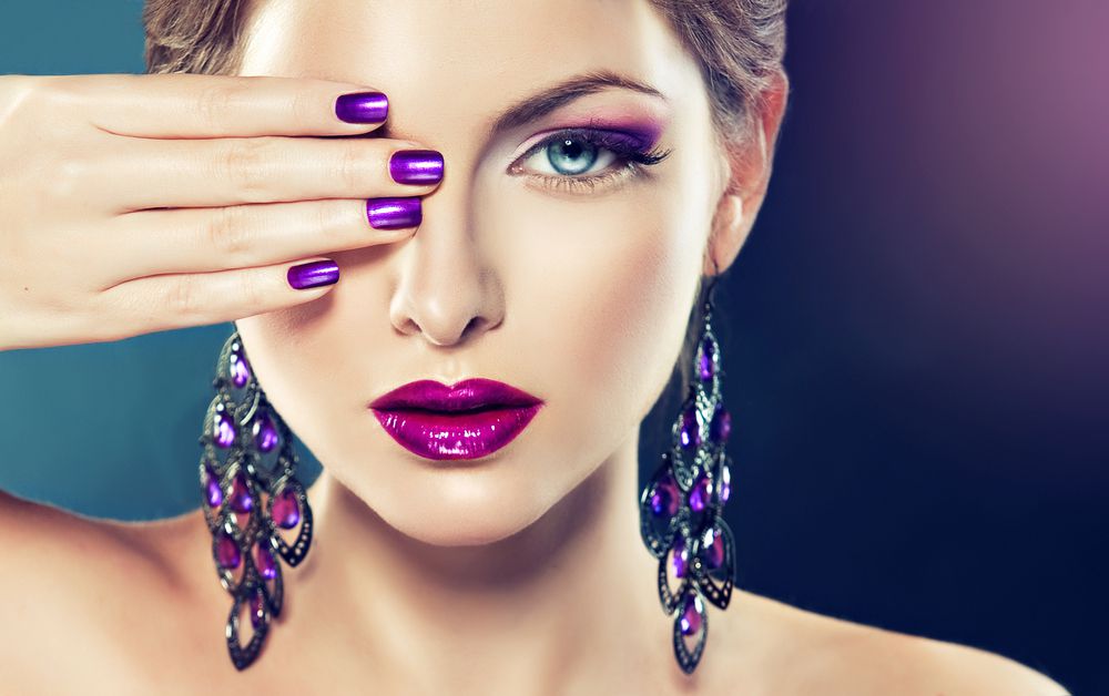 صور مكياج موف انستقرام للعيون