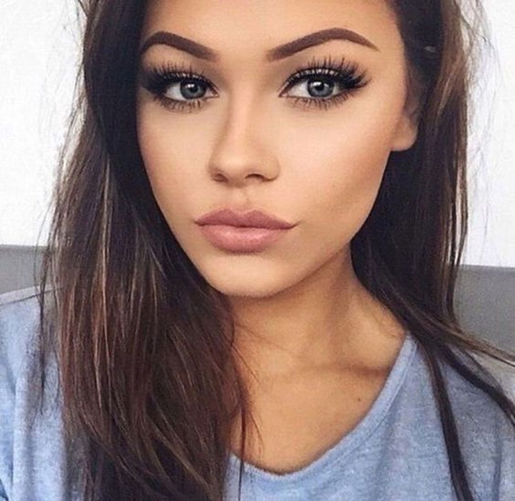 صور طريقة عمل مكياج للسمراوات