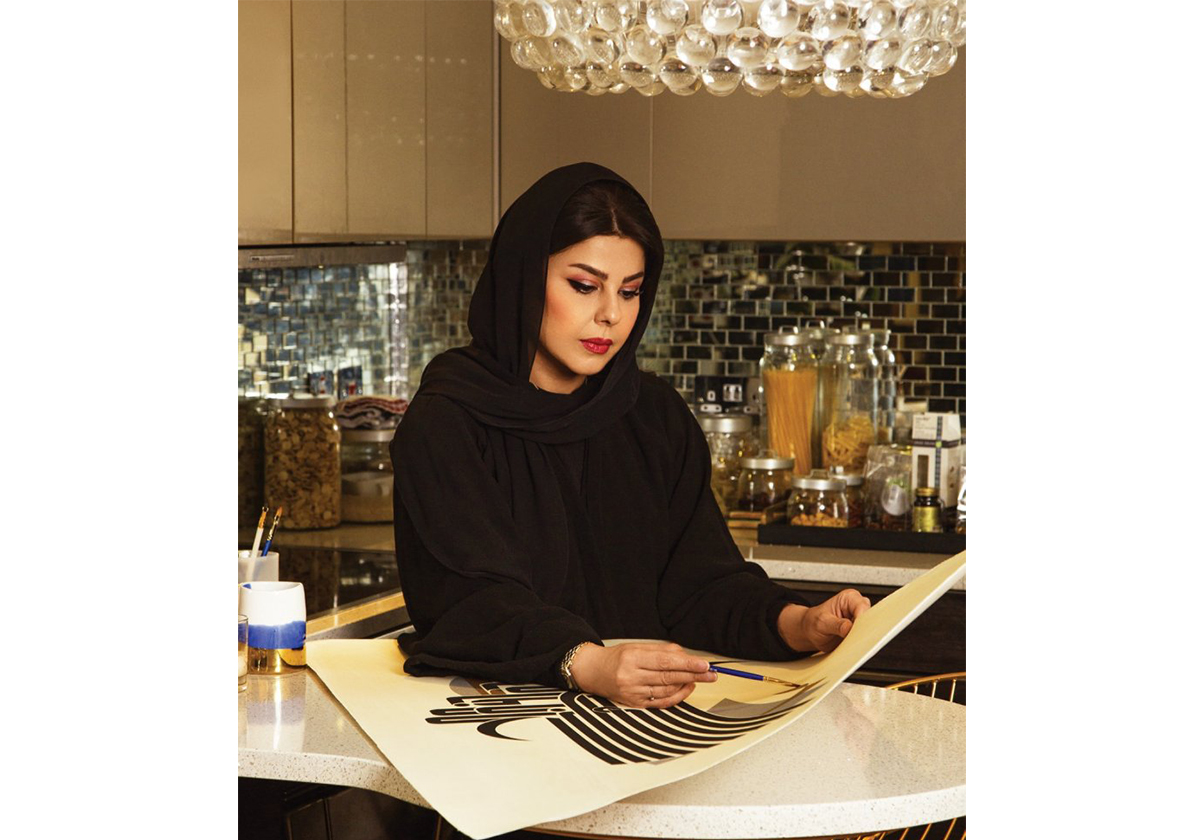الفنانة لولوة الحمود 