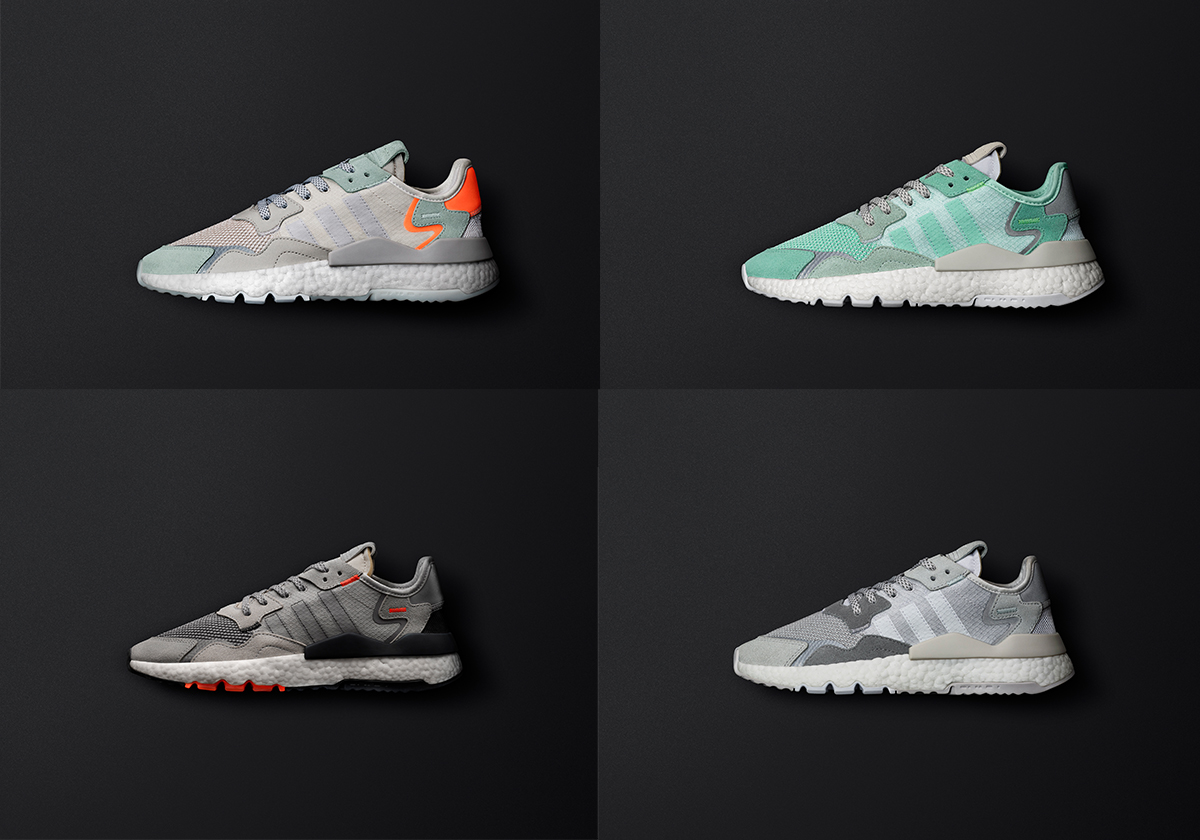 اكتشفي تفاصيل الحذاء الرياضي الجديد Nite Jogger من Adidas