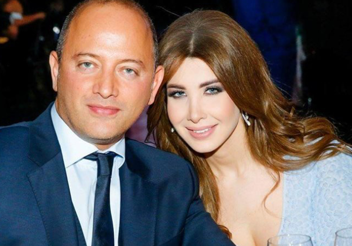 نانسي عجرم وزوجها فادي الهاشم
