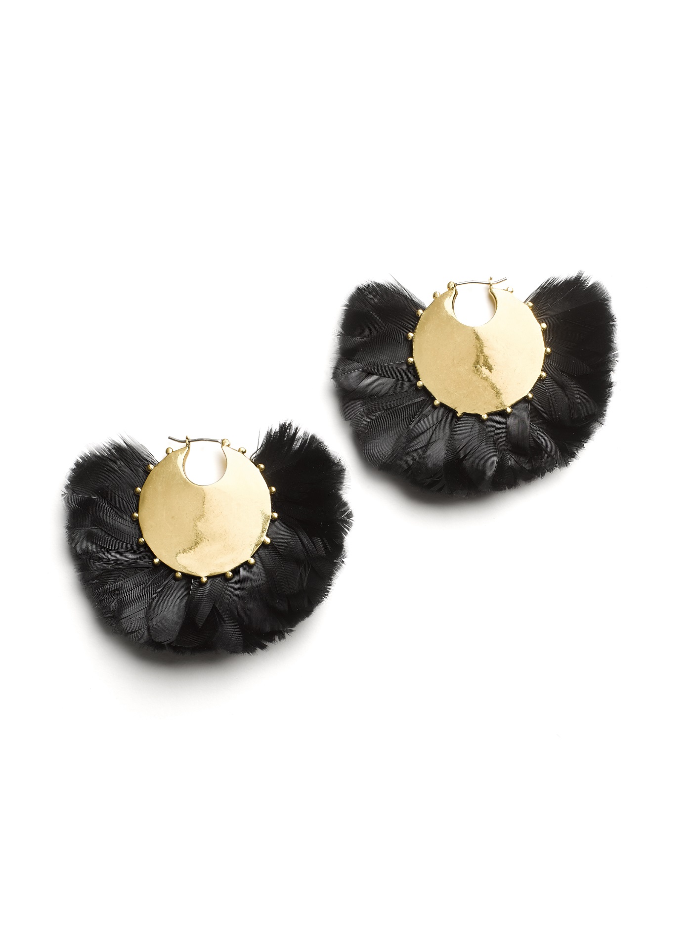 اقراط من الريش من Kate Spade