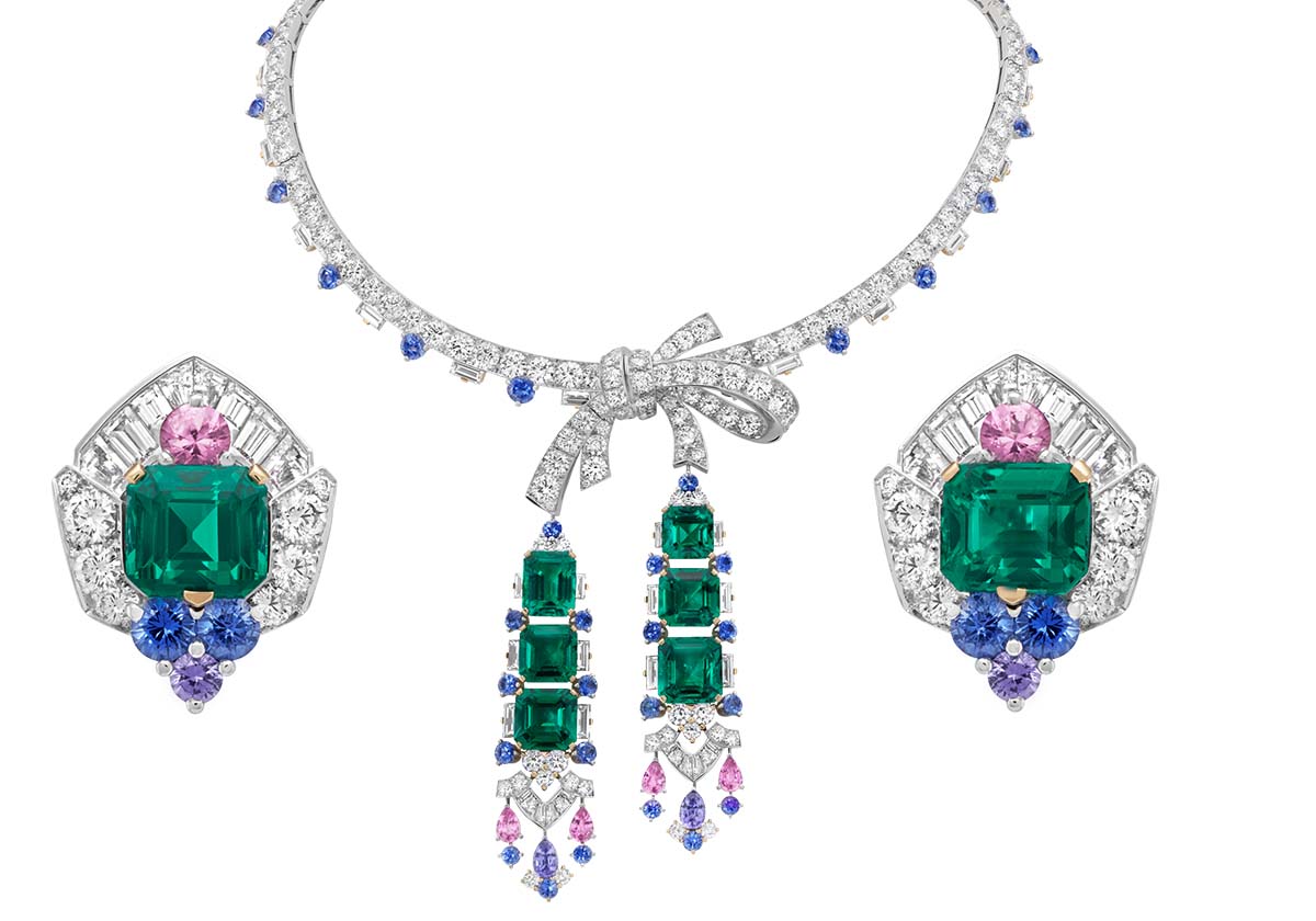 عقد وقرطان من مجموعة Romeo and Juliette من Van Cleef & Arpels