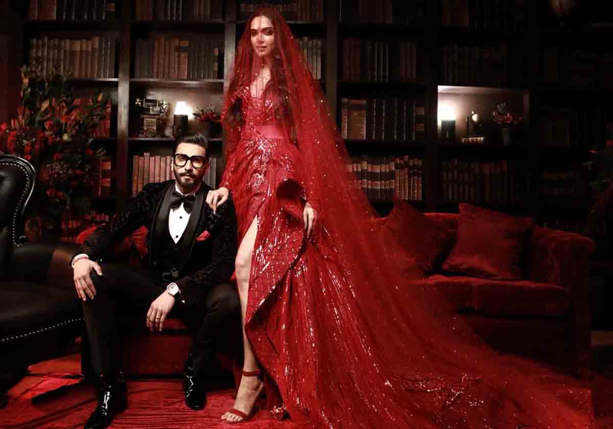 صورة مميزة للعروسين نجمي بوليوود