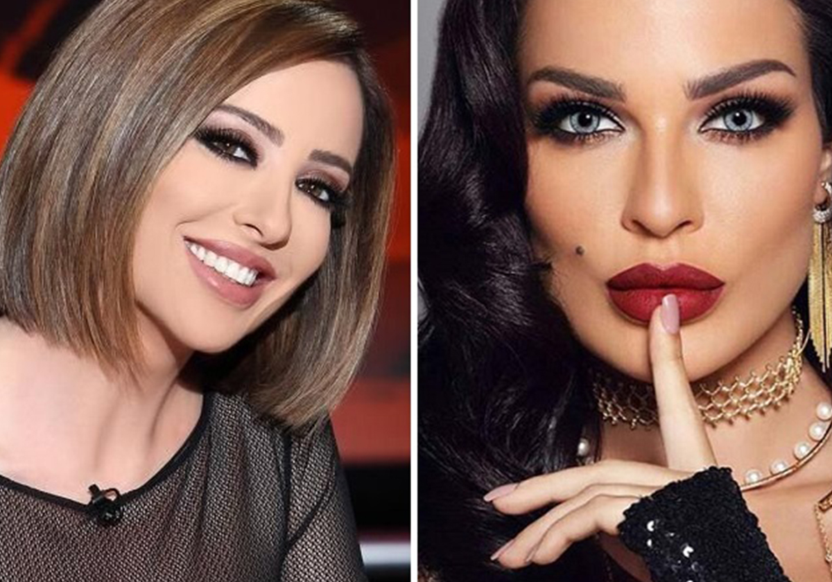 تسريحة الكعكة المرفوعة بين نادين نجيم ووفاء الكيلاني..من الأجمل؟ 