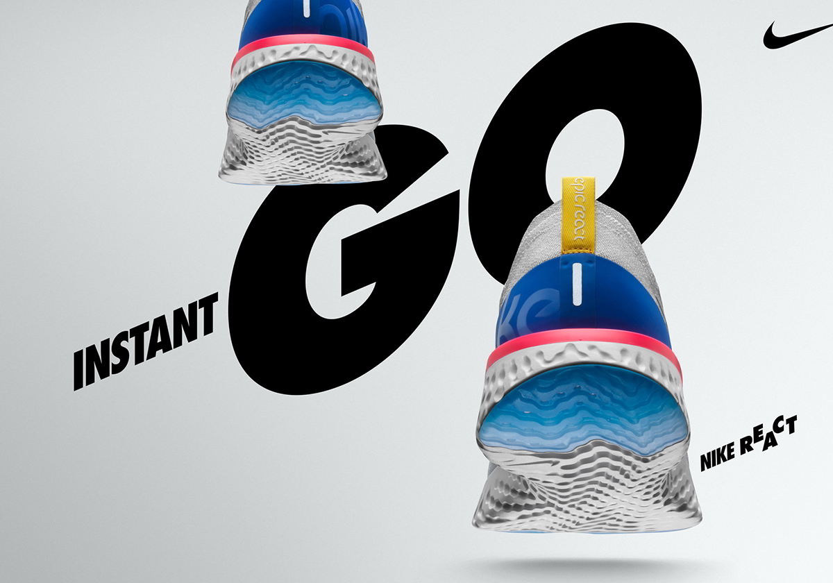 تعرفي على حذاء Nike Epic React