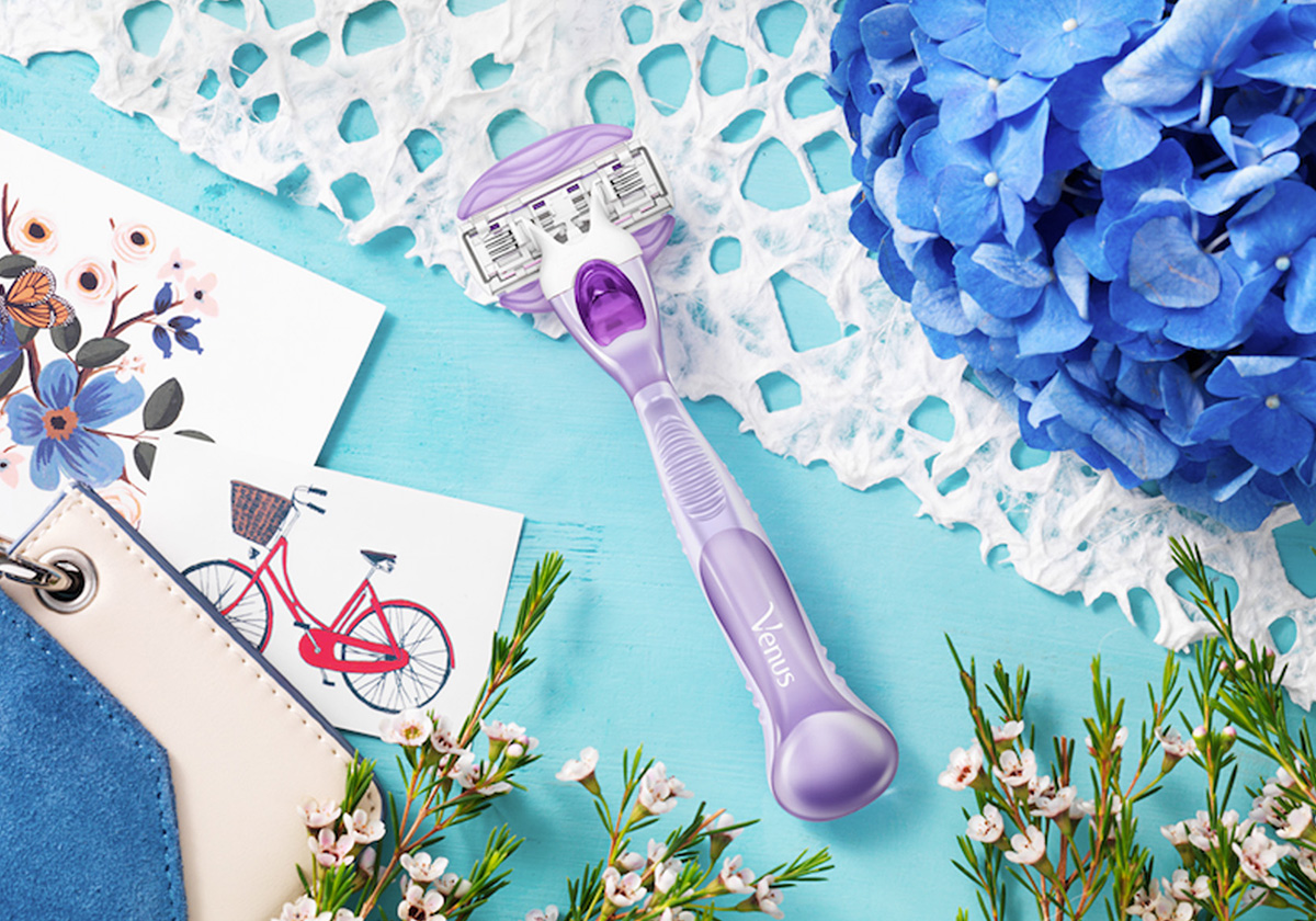 اكتشفي شفرات الحلاقة من Gillette Venus واختاري منها ما تريدين!