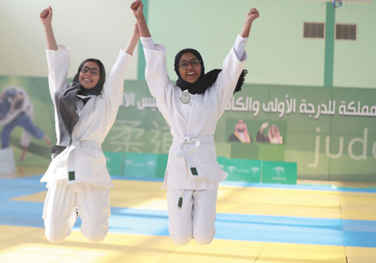 إنجاز جديد للمرأة السعودية في رياضة الجودو
