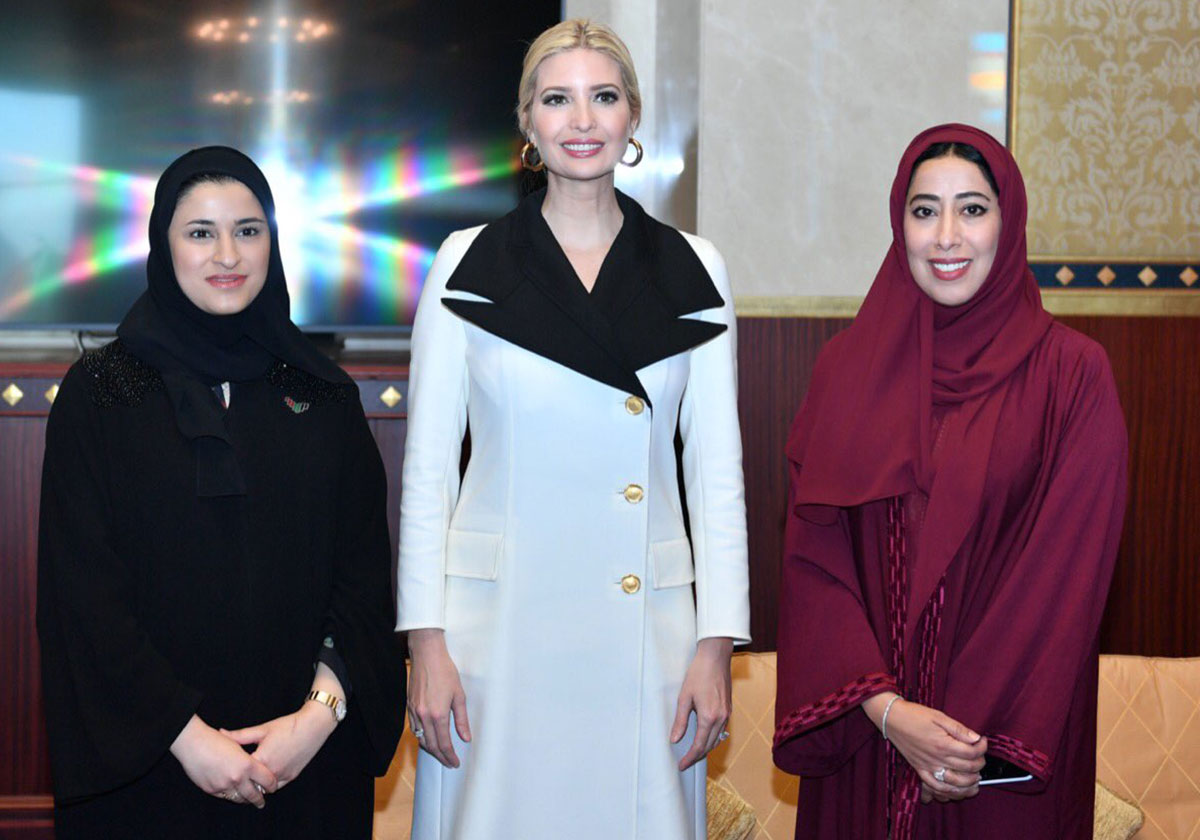 إيفانكا ترامب في دبي للمشاركة في منتدى المرأة العالمي