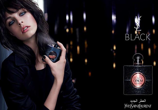  Black Yves Saint Laurent اجدد عطور ايف سان لوران لخريف 2014 
