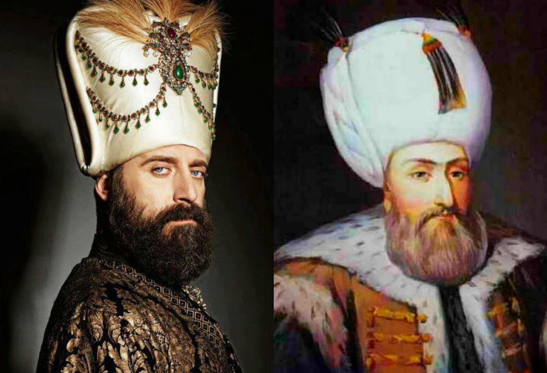 السلطان سليمان الحقيقي لجأ إلى المكياج
