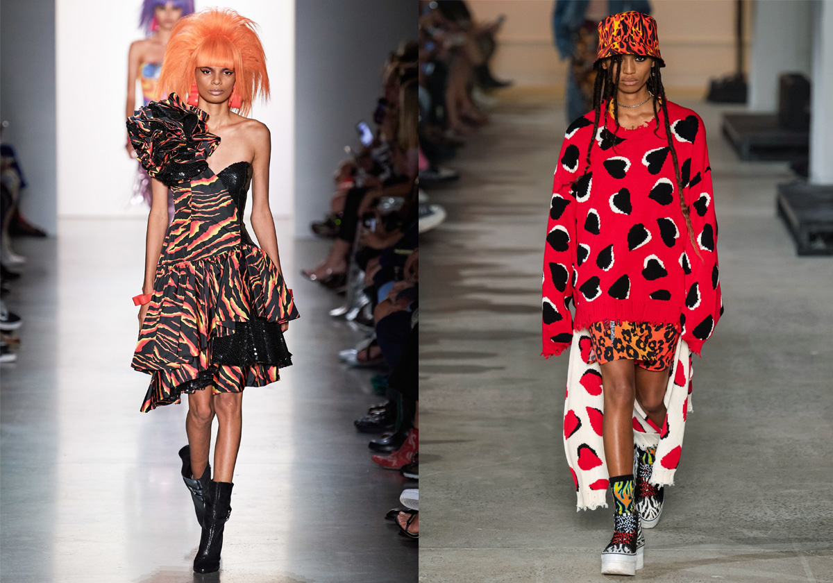 من اليمين إلى اليسار R13 و Jeremy Scott