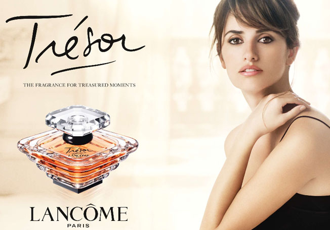 احدث عطور لانكوم | عطر Tresor  من بينيلوبي كروز 