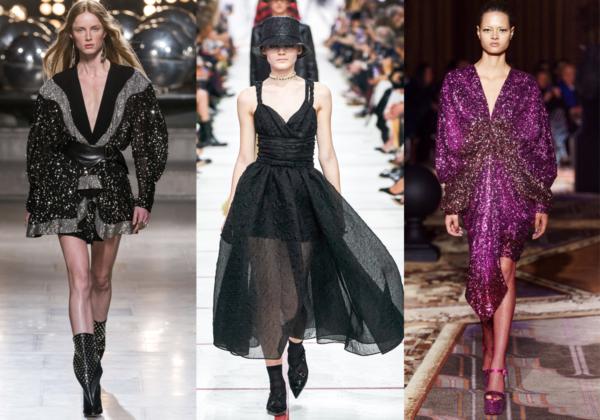 من اليمين إلى اليسار Halpern وDior و Isabel Marant