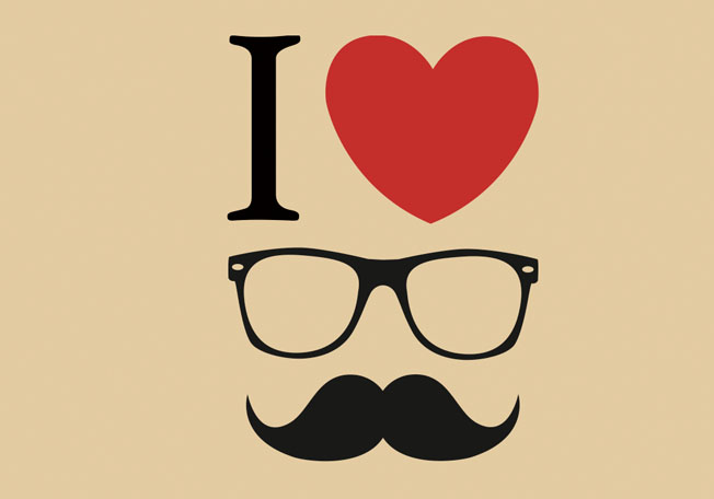 Mustache, Glasses, Accessories