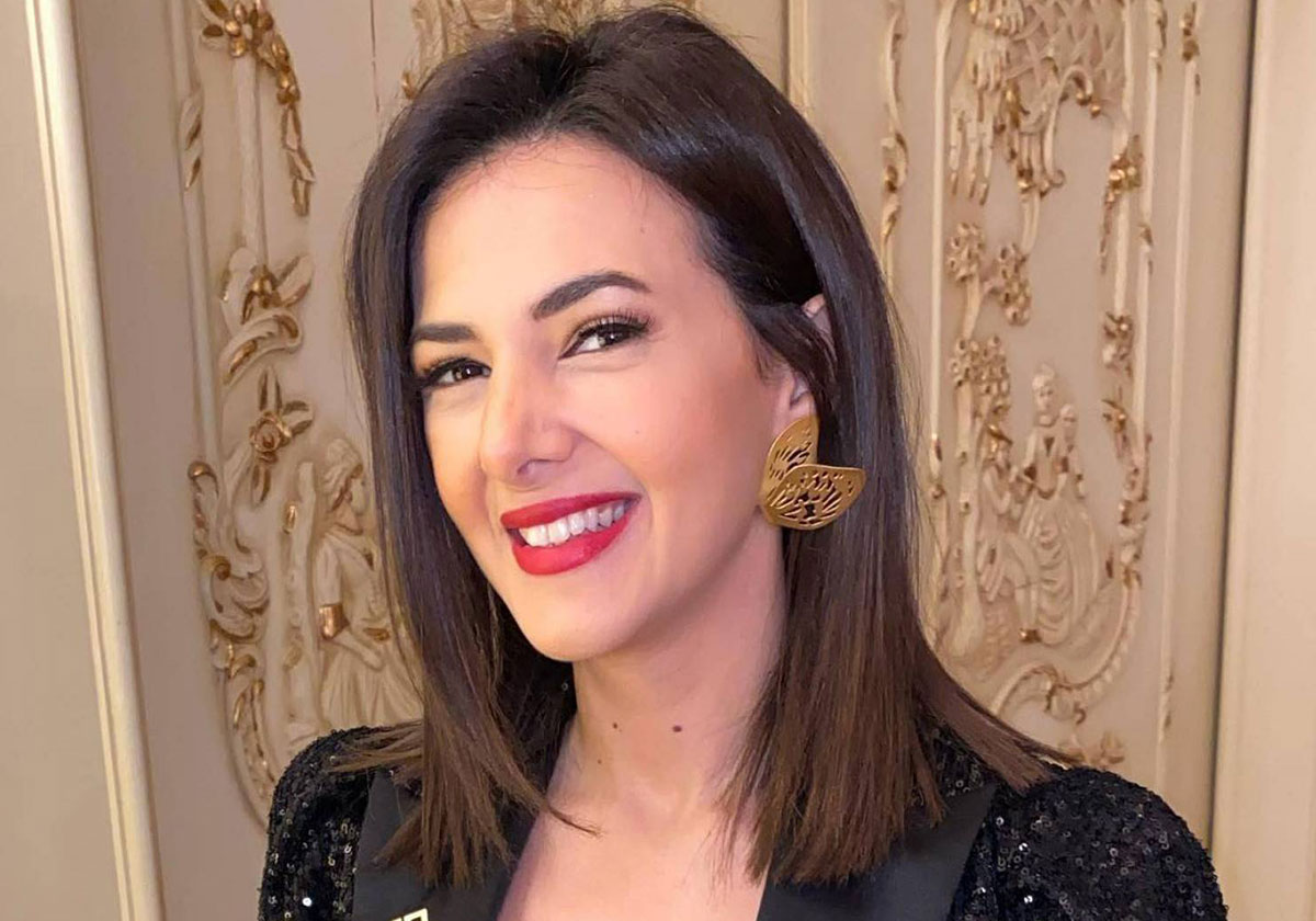 دنيا سمير غانم تشعل تويتر بسبب شبهها بلاعبة إيطالية