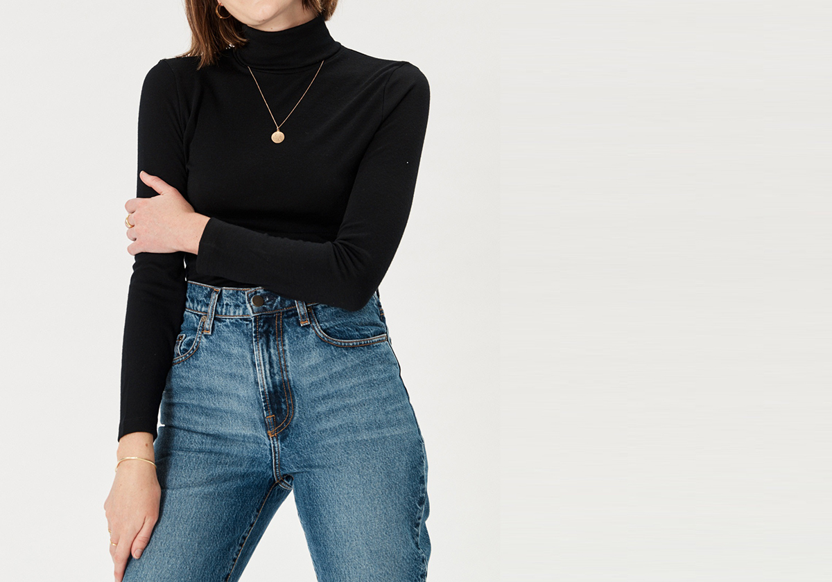 ارتدي الـ Bodysuit بالياقة العالية في شتاء 2019