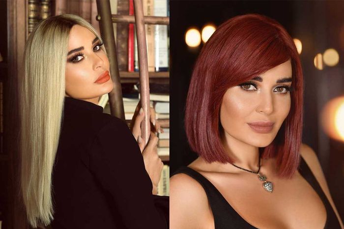 الوان شعر النجمات وصبغات النجمات وتغيراتها