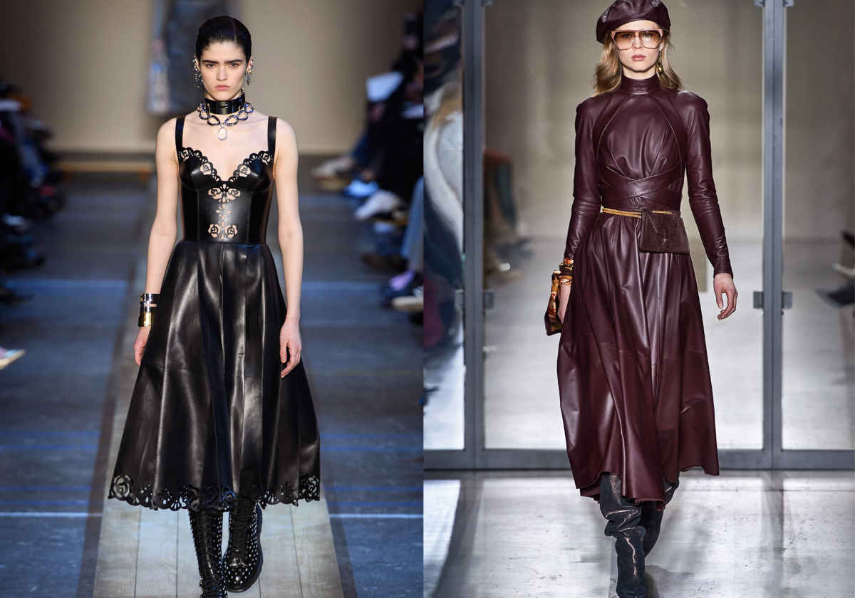 من اليمين إلى اليسار Alexander McQueen ،Zimmermann