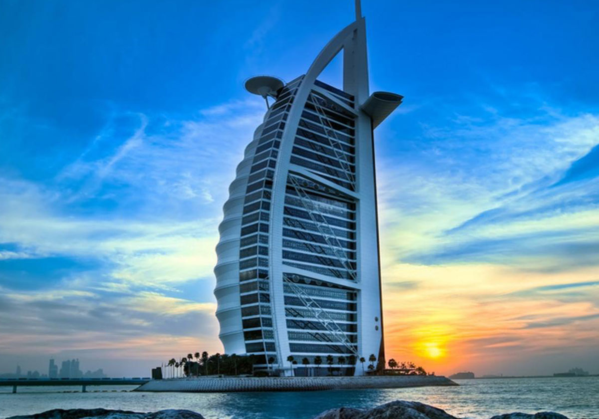كيف يتم الدخول الى برج العرب؟